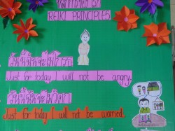 Reiki Principles by the kids of Ban Doi